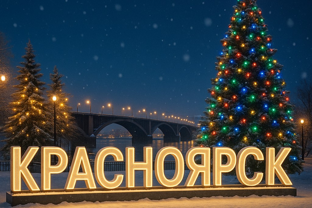 Красноярск Новогодний